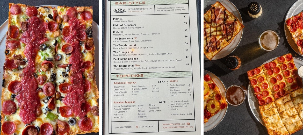 Via 313 Menu