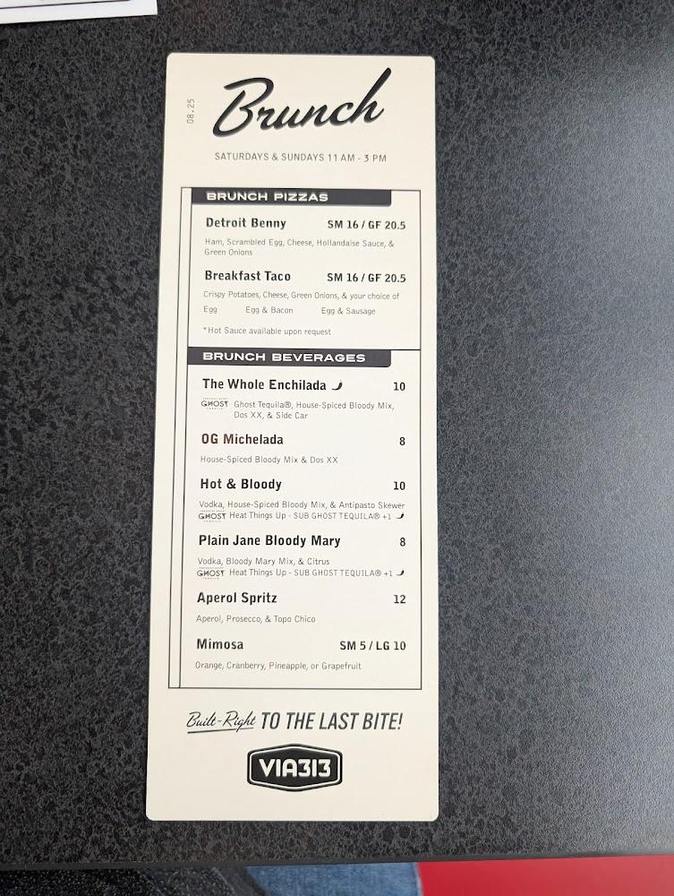 Via 313 Menu image 4
